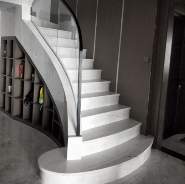 岩板楼梯踏步适合哪些做法？岩板楼梯有什么缺点？