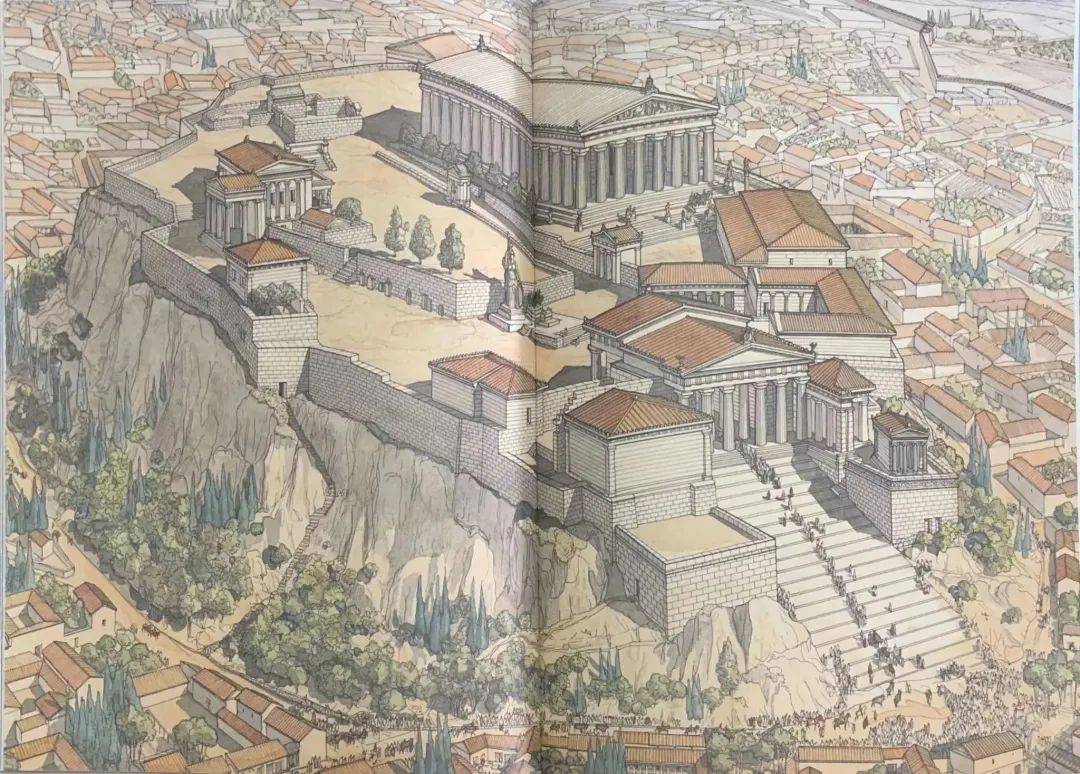 130 幅城市复原图，窥见古地中海文明哪一面？